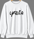 Lydia, South Carolina Hometown Crewneck — White