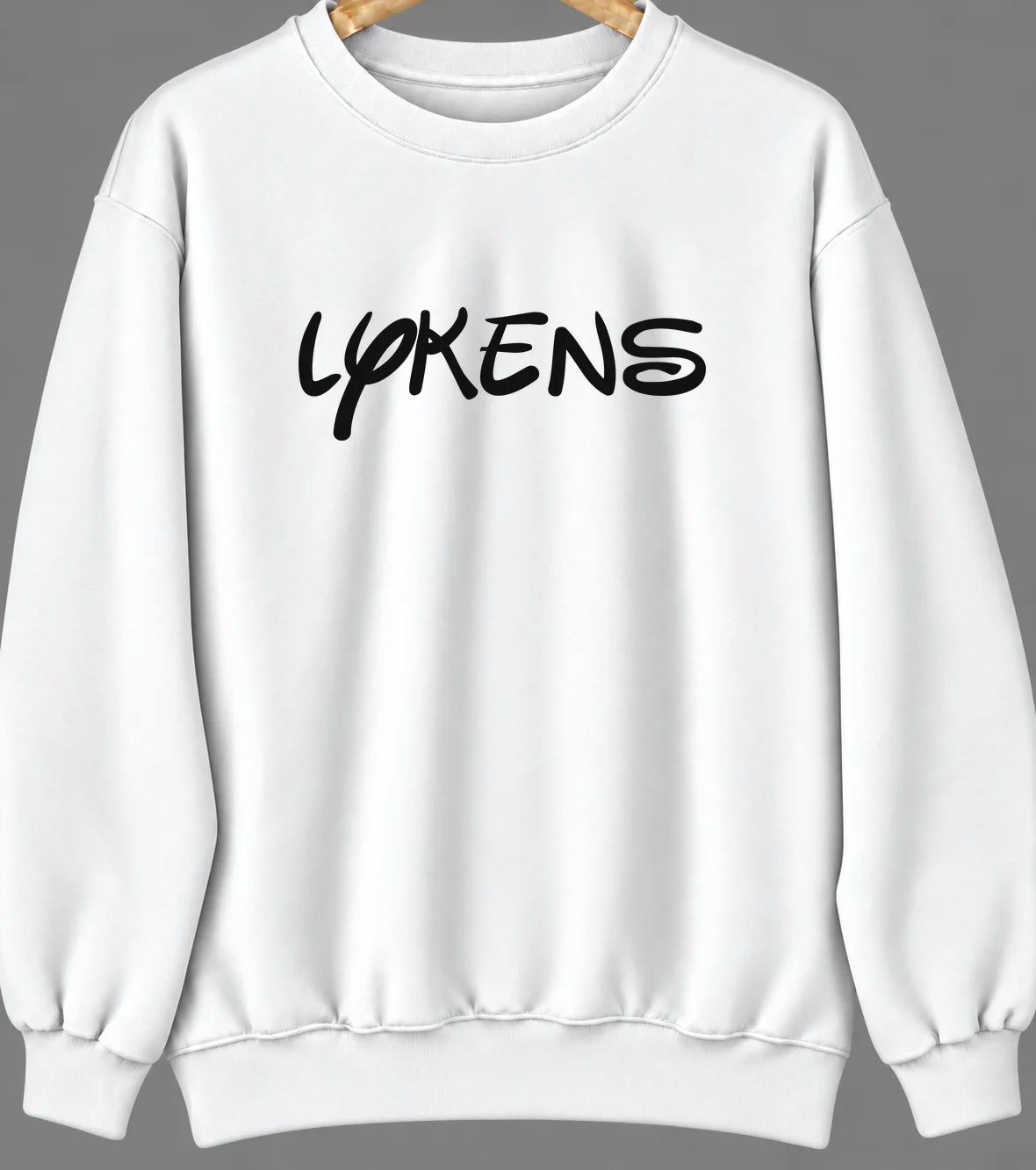 Lykens, Pennsylvania Hometown Crewneck — White