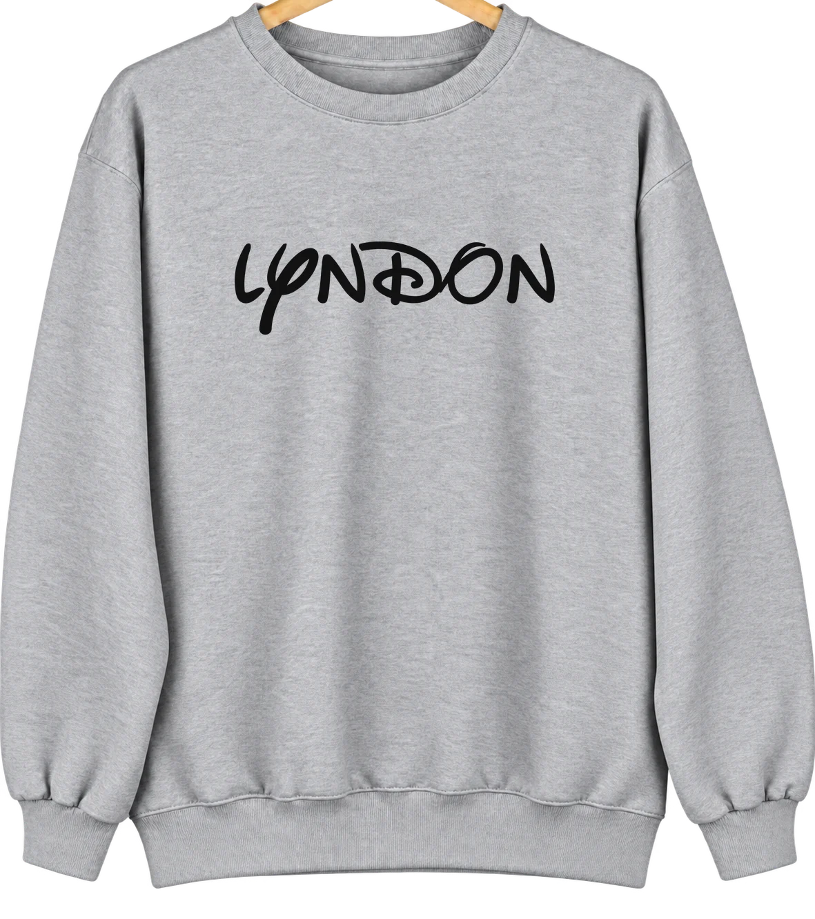 Lyndon, Kentucky Hometown Crewneck — Sport Grey