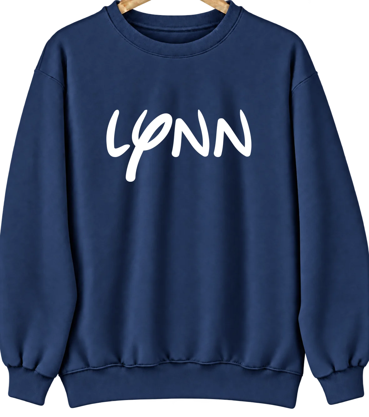 Lynn, Arkansas Hometown Crewneck — Navy