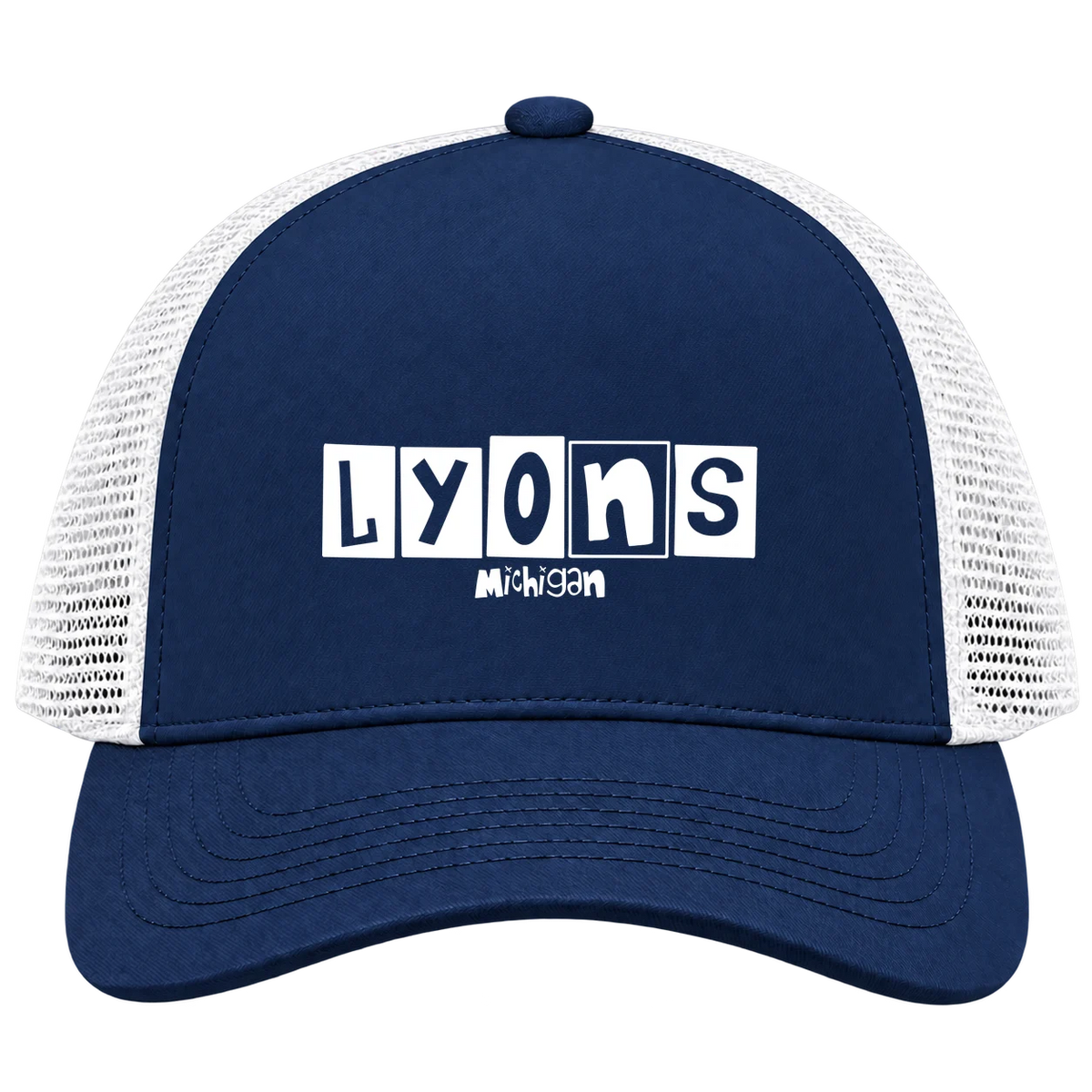 Lyons, Michigan Hometown Trucker Cap
