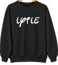 Lytle, Texas Hometown Crewneck — Black