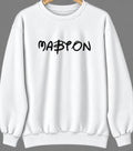 Mabton, Washington Hometown Crewneck — White