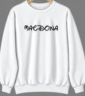 Macdona, Texas Hometown Crewneck — White