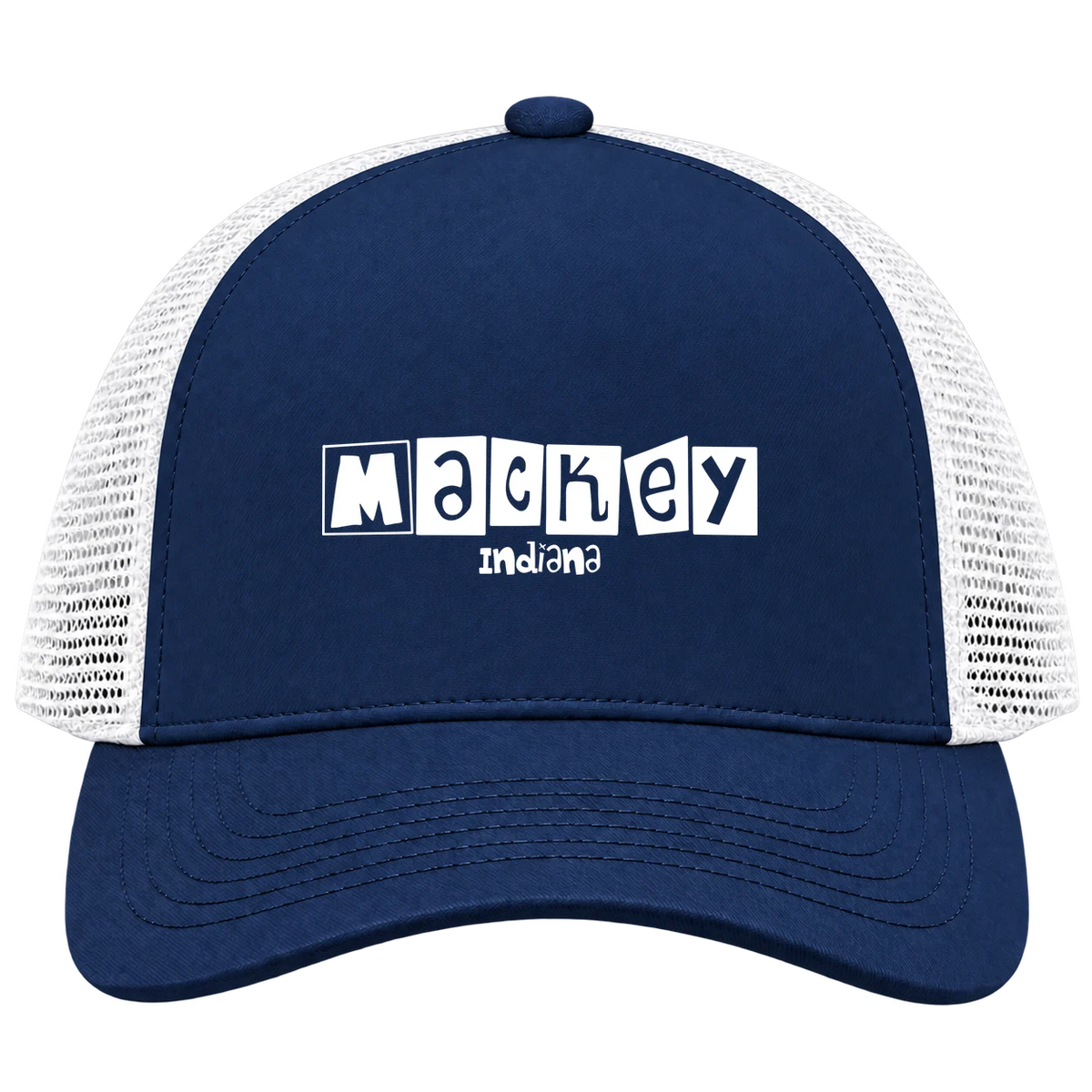 Mackey, Indiana Hometown Trucker Cap