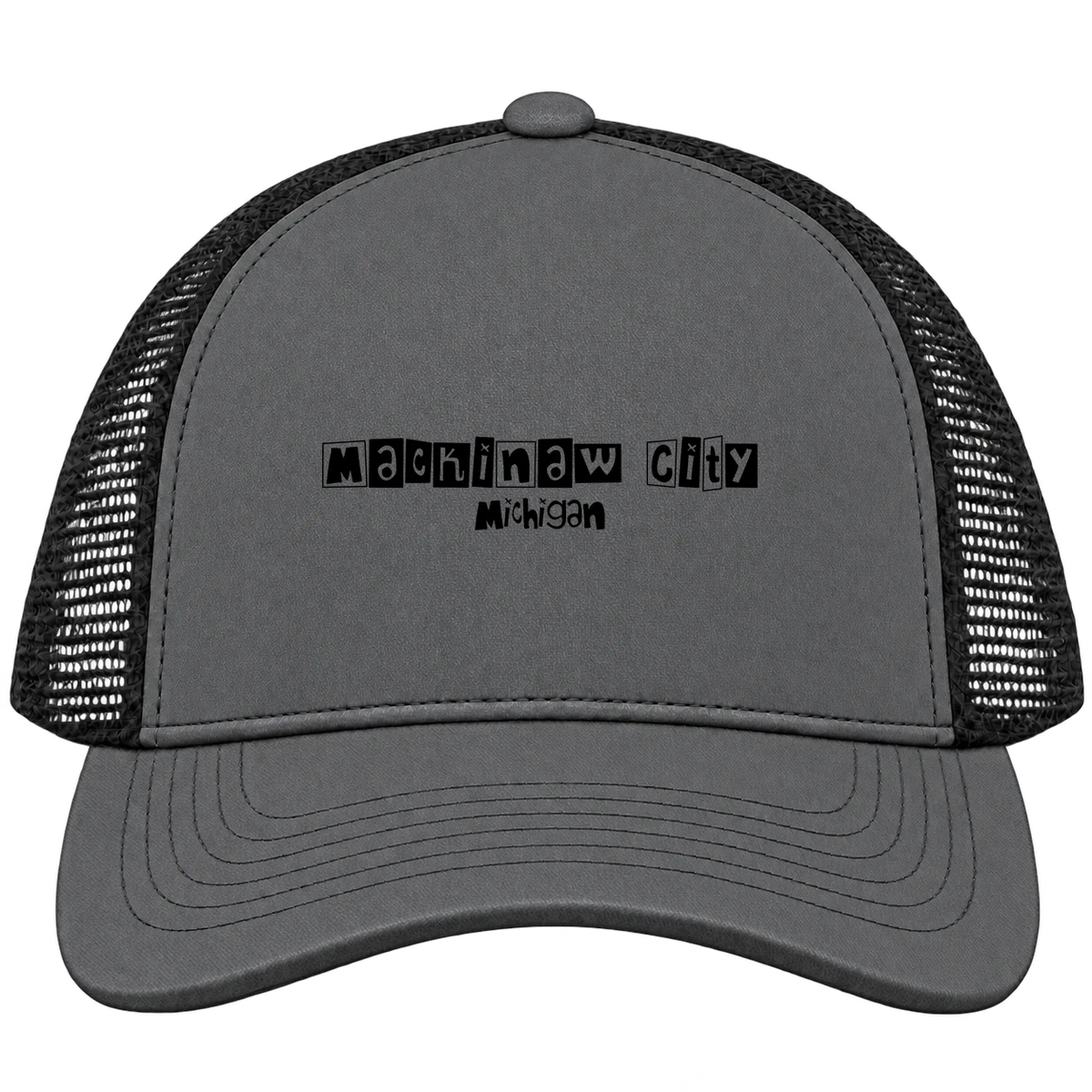 Mackinaw City, Michigan Hometown Trucker Cap