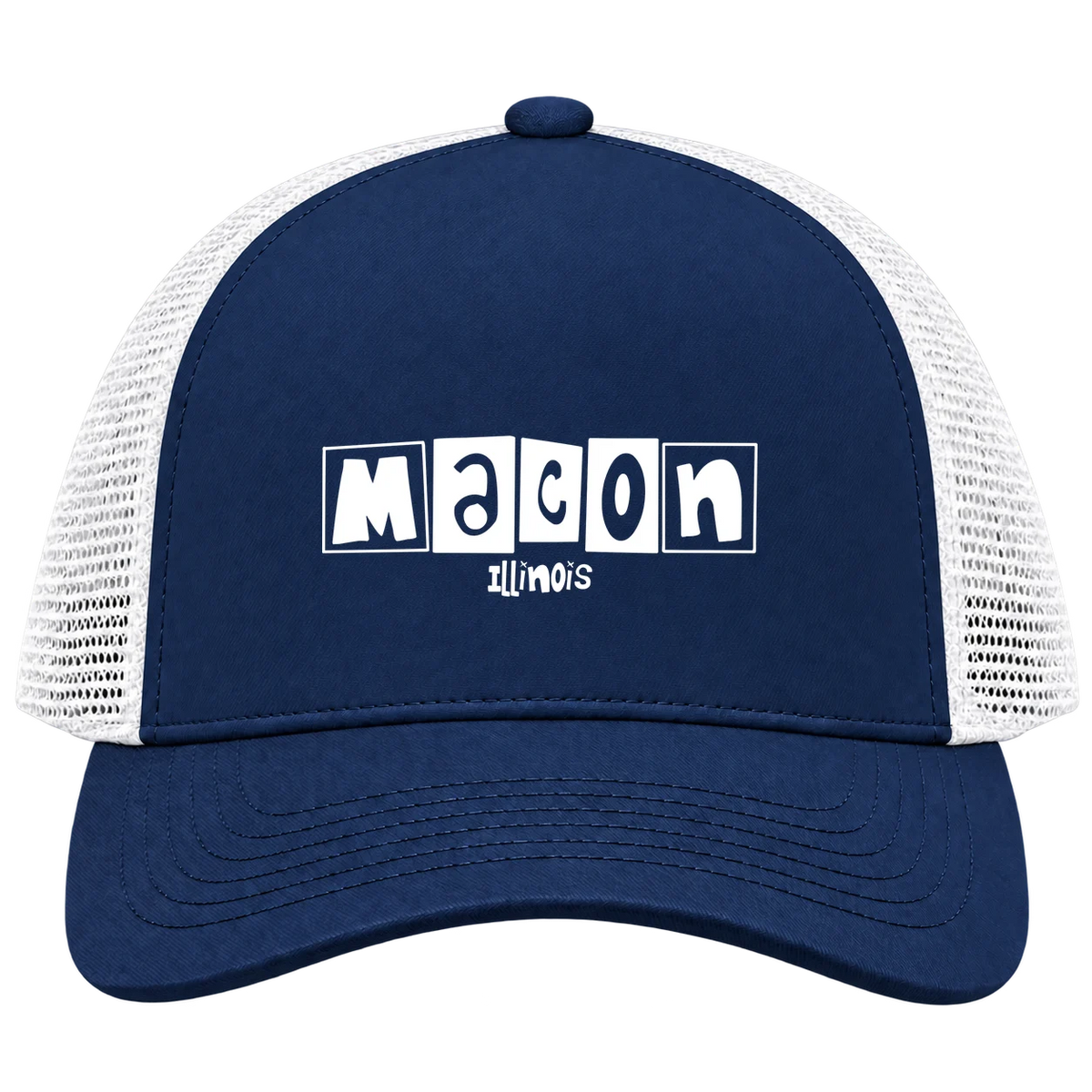 Macon, Illinois Hometown Trucker Cap