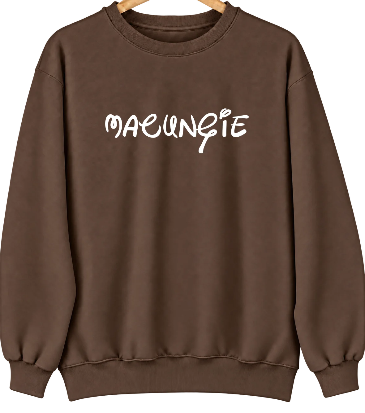 Macungie, Pennsylvania Hometown Crewneck — Brown