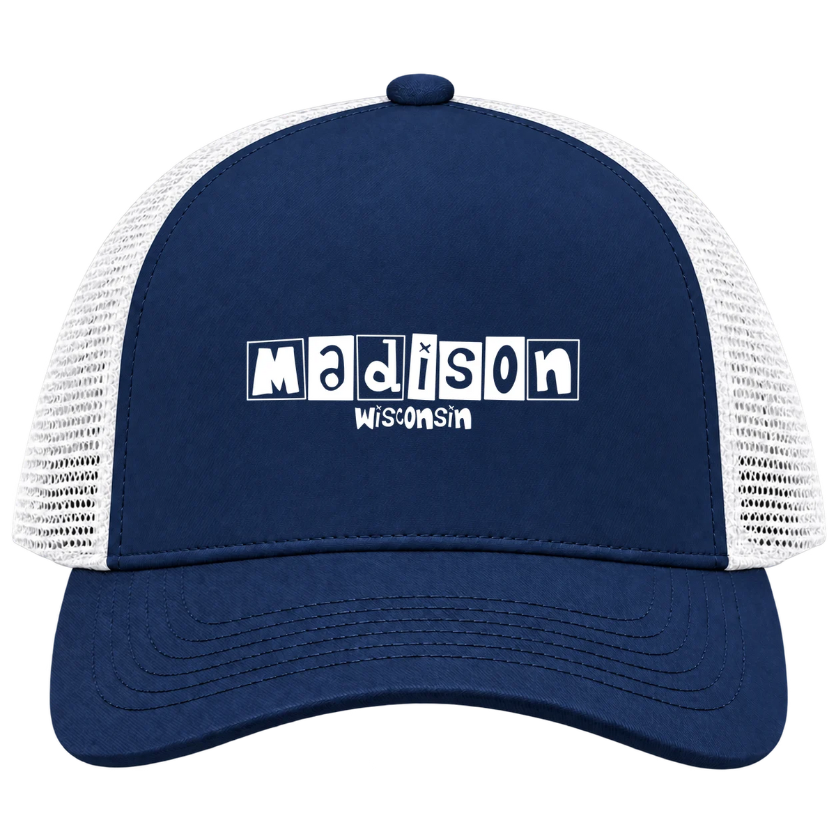 Madison, Wisconsin Hometown Trucker Cap