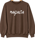 Magalia, California Hometown Crewneck — Brown