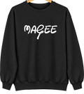 Magee, Mississippi Hometown Crewneck — Black