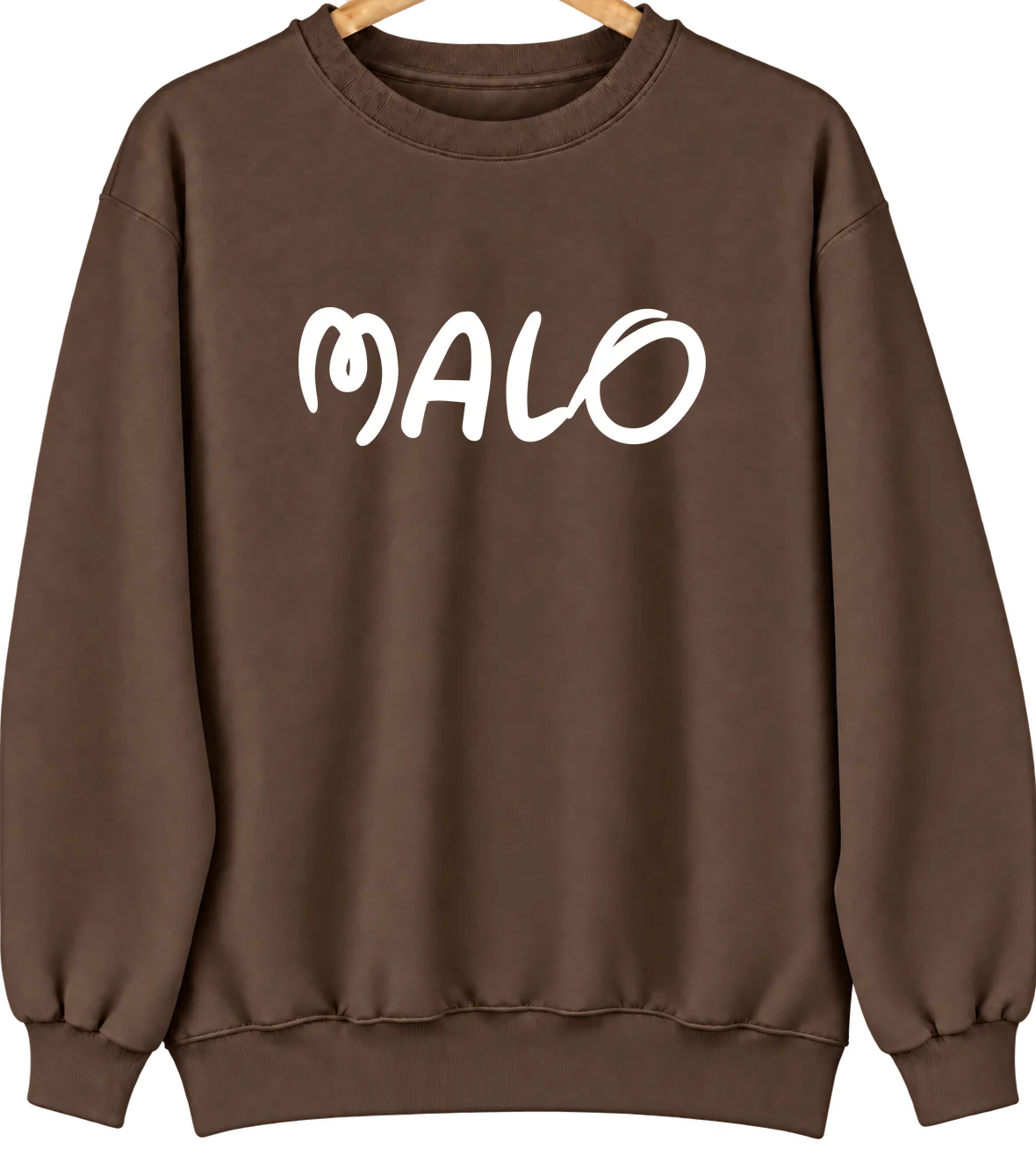 Malo, Washington Hometown Crewneck — Brown