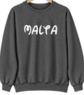 Malta, Montana Hometown Crewneck — Dark Heather