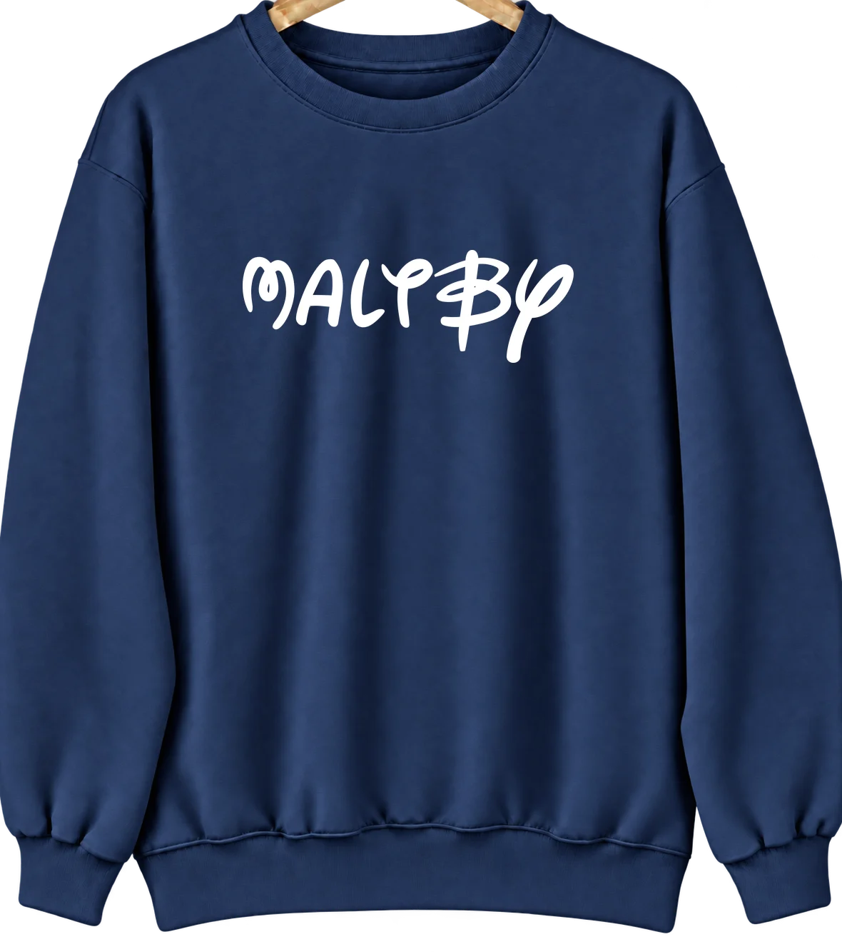 Maltby, Washington Hometown Crewneck — Navy
