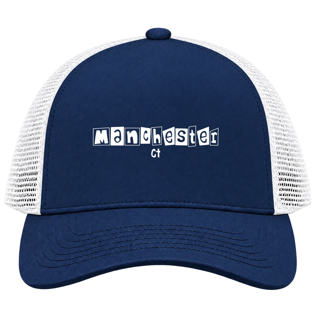 Manchester, CT Hometown Trucker Cap