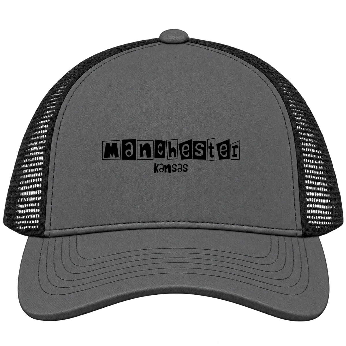 Manchester, Kansas Hometown Trucker Cap