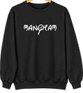 Mangham, Louisiana Hometown Crewneck — Black