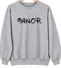 Manor, Pennsylvania Hometown Crewneck — Sport Grey