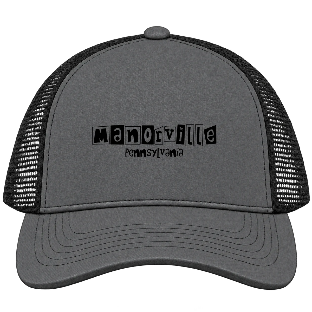 Manorville, Pennsylvania Hometown Trucker Cap