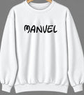 Manvel, Texas Hometown Crewneck — White