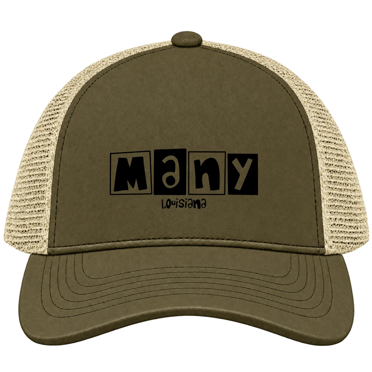 Many, Louisiana Hometown Trucker Cap