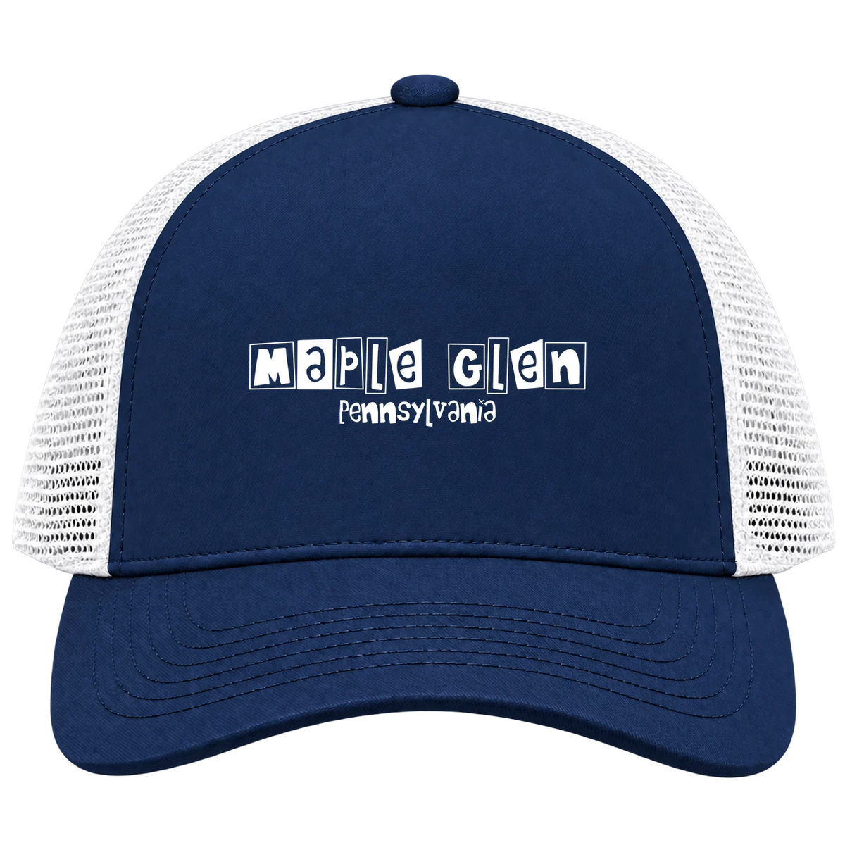Maple Glen, Pennsylvania Hometown Trucker Cap