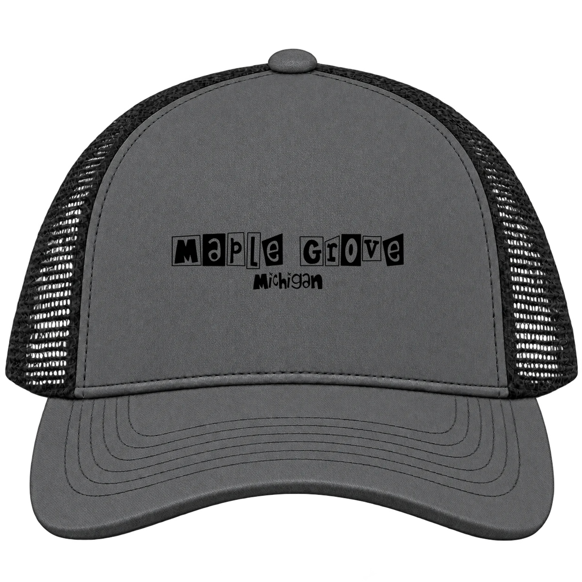Maple Grove, Michigan Hometown Trucker Cap