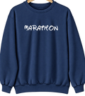 Marathon, New York Hometown Crewneck — Navy