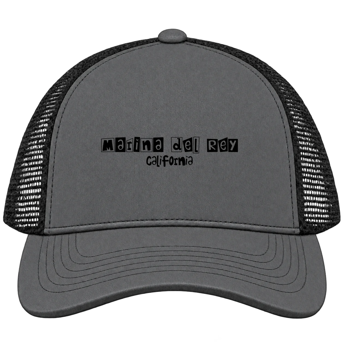 Marina del Rey, California Hometown Trucker Cap