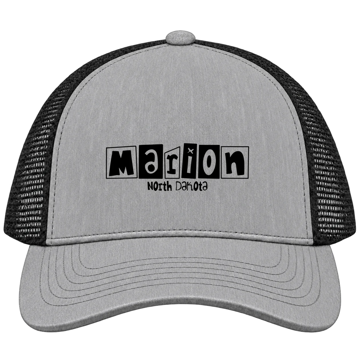 Marion, North Dakota Hometown Trucker Cap
