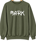 Mark, Illinois Hometown Crewneck — Military Green
