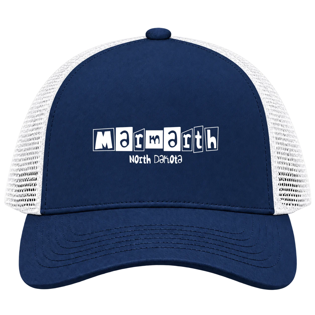 Marmarth, North Dakota Hometown Trucker Cap