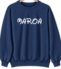 Maroa, Illinois Hometown Crewneck — Navy