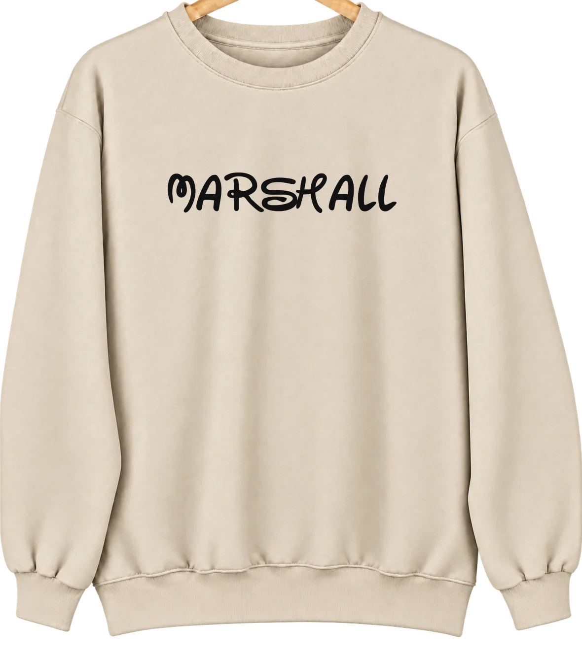 Marshall, Arkansas Hometown Crewneck — Sand