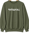 Marshall, Minnesota Hometown Crewneck — Military Green