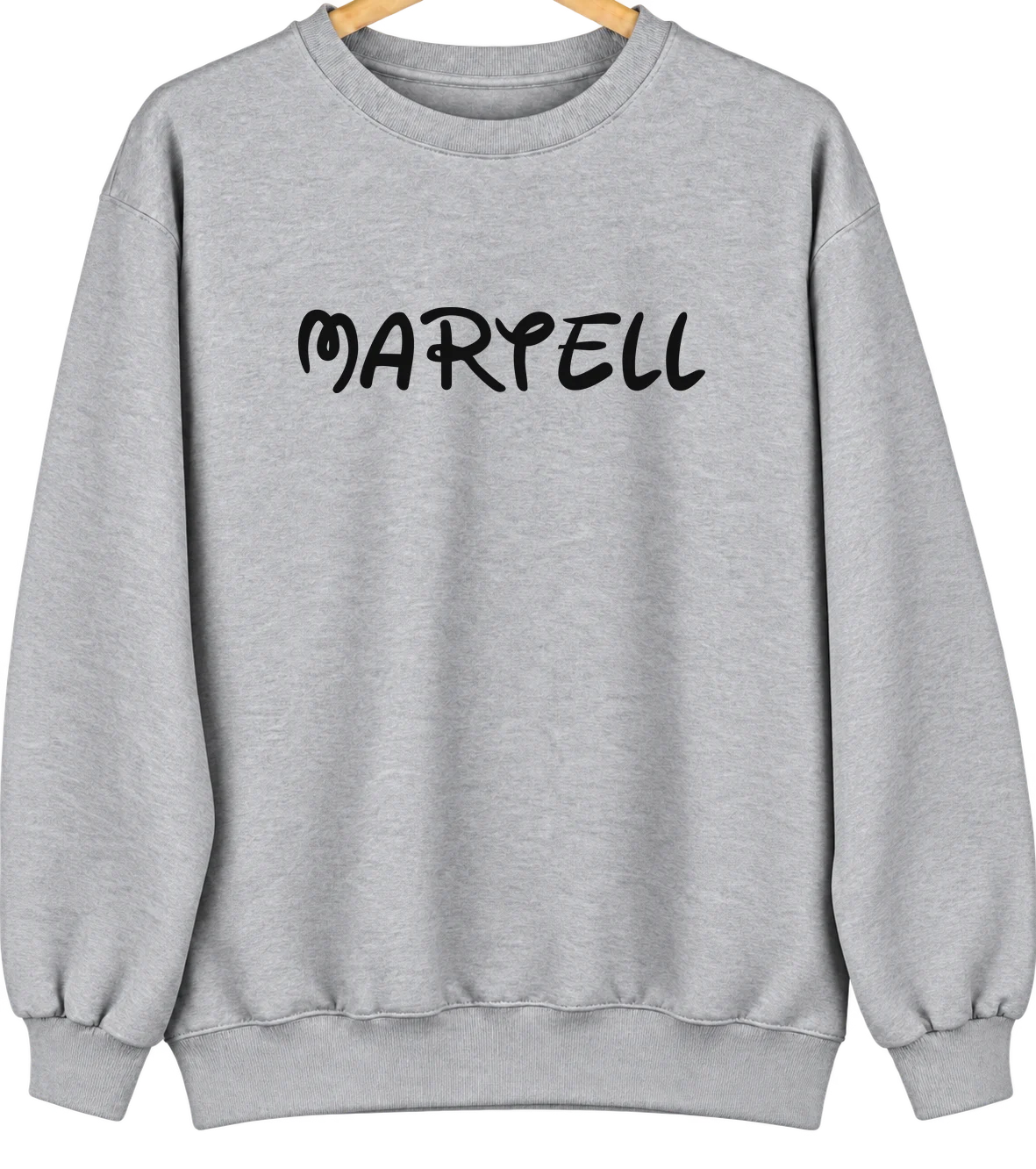 Martell, Nebraska Hometown Crewneck — Sport Grey