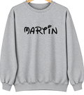 Martin, North Dakota Hometown Crewneck — Sport Grey