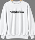 Marysville, California Hometown Crewneck — White