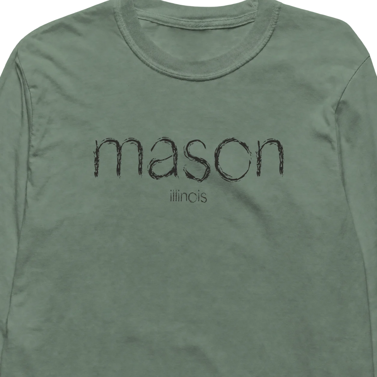 Mason, Illinois Hometown Long-Sleeve
