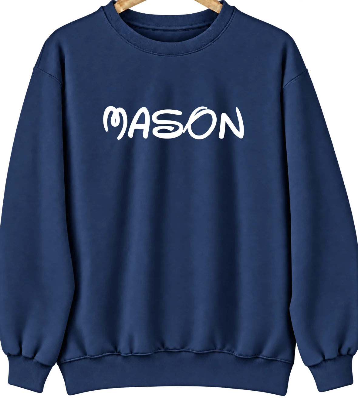 Mason, West Virginia Hometown Crewneck — Navy