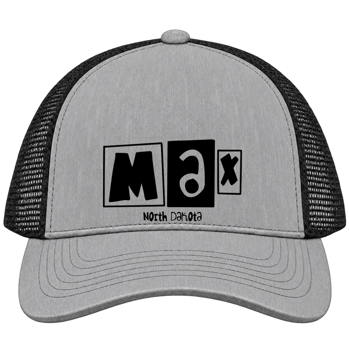 Max, North Dakota Hometown Trucker Cap