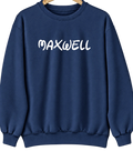 Maxwell, Iowa Hometown Crewneck — Navy