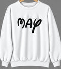 May, Texas Hometown Crewneck — White