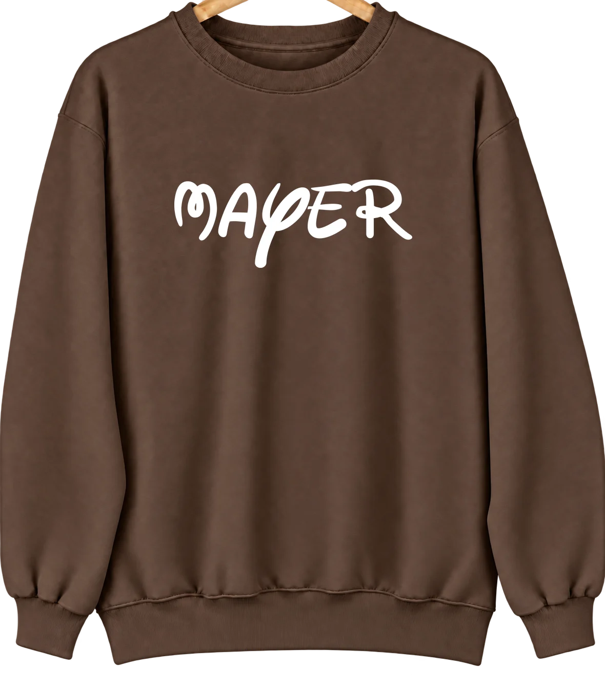 Mayer, Minnesota Hometown Crewneck — Brown