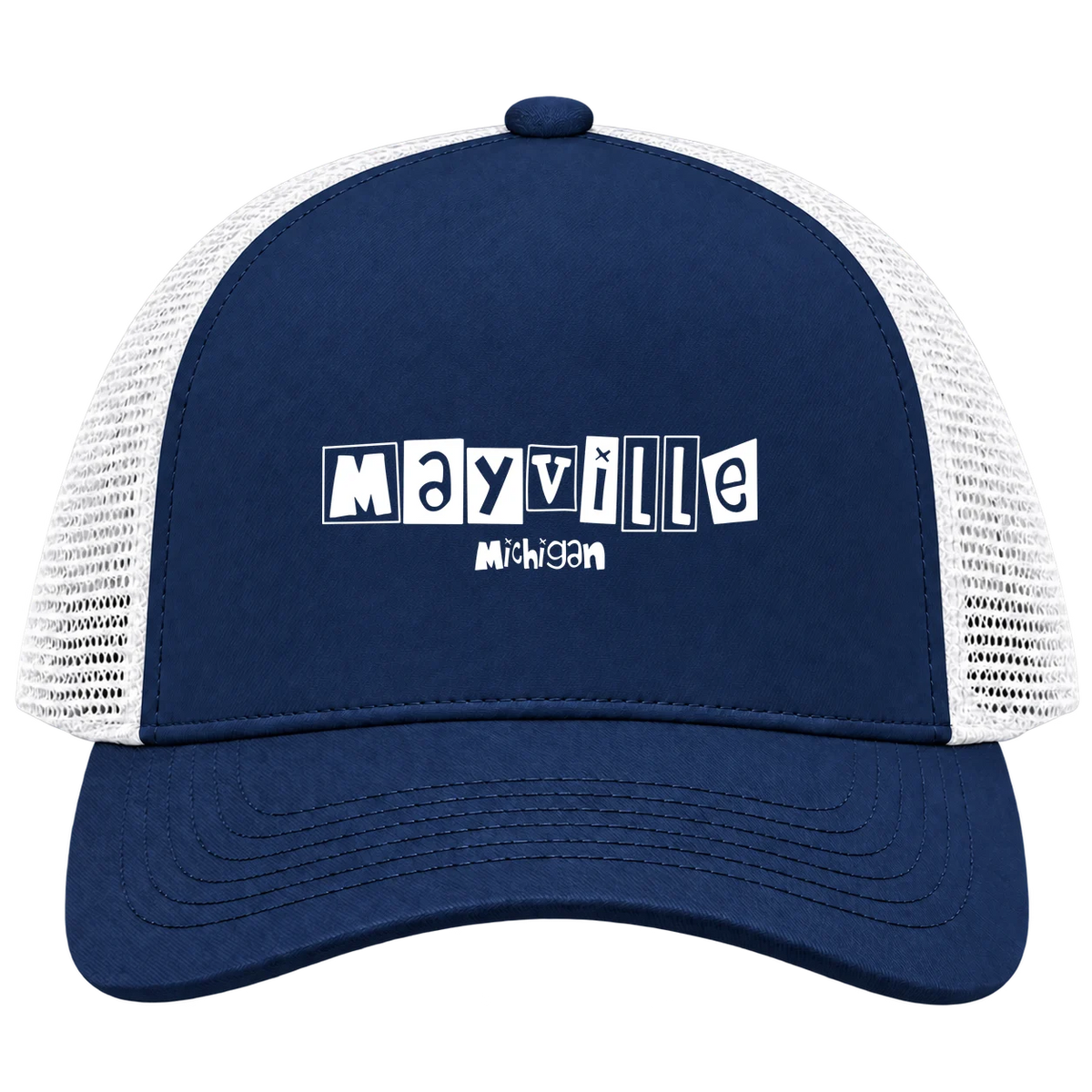 Mayville, Michigan Hometown Trucker Cap