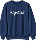 Mayville, Wisconsin Hometown Crewneck — Navy