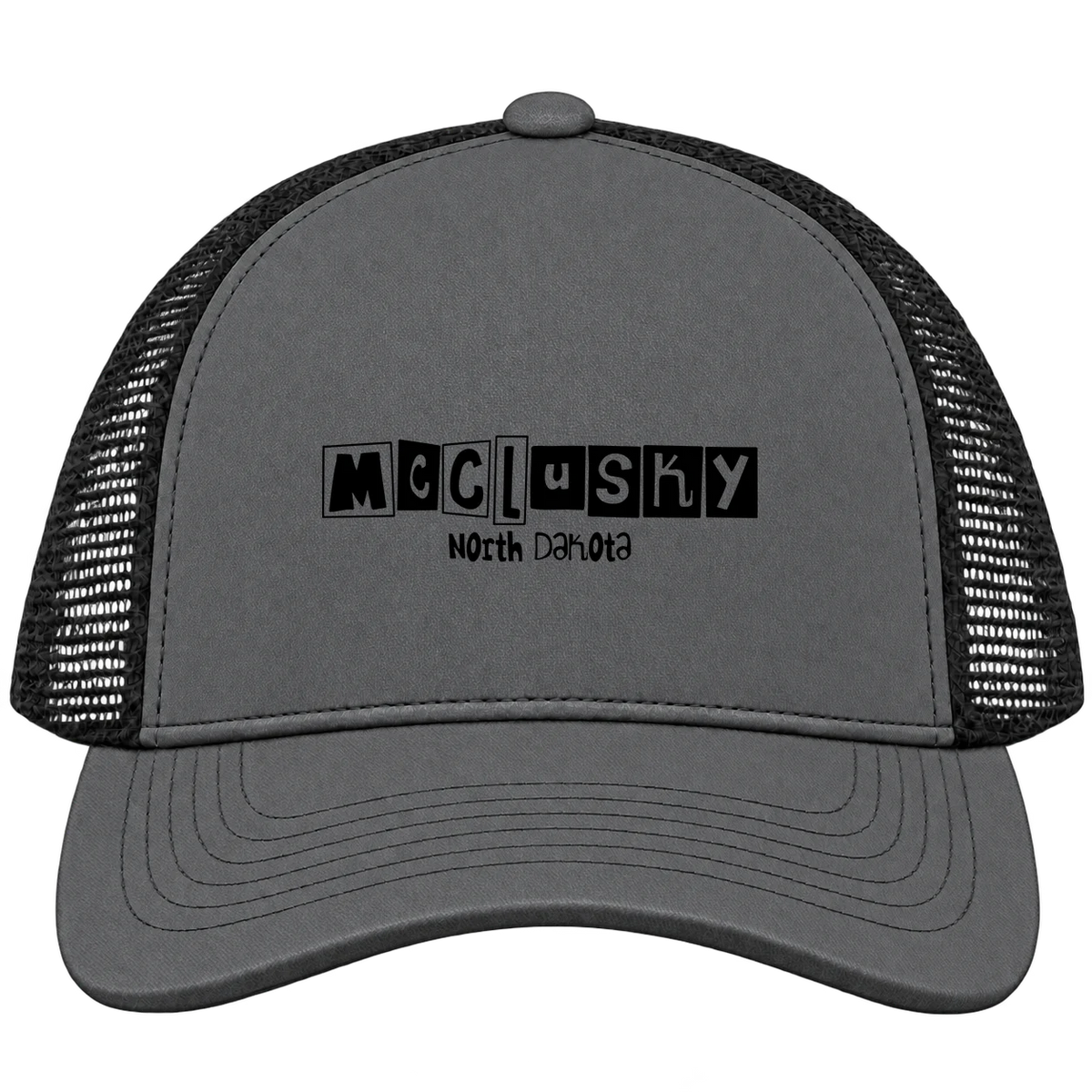 McClusky, North Dakota Hometown Trucker Cap