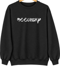McClusky, North Dakota Hometown Crewneck — Black