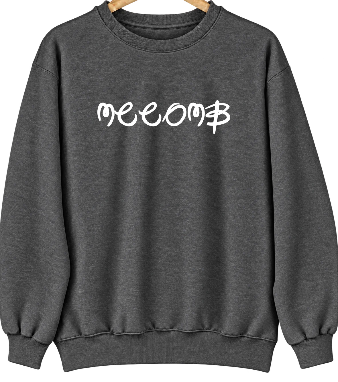 McComb, Mississippi Hometown Crewneck — Dark Heather