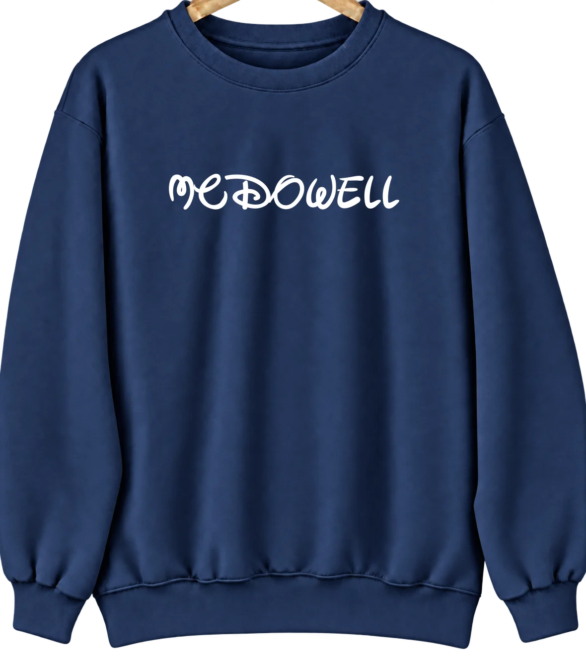 McDowell, Virginia Hometown Crewneck — Navy